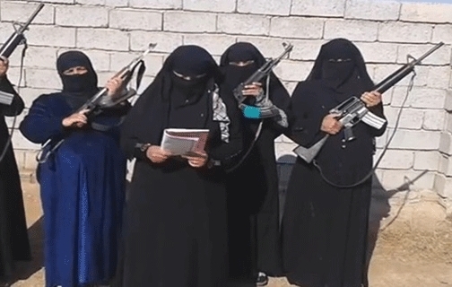 لڑکیوں کی شادی 9 سال کی عمر میں کردینی چاہیئے، داعش خواتین ونگ